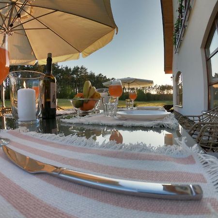 Caloroczny Domek W Lesie Puszcza Zielonka Villa Kiszkowo Exterior foto