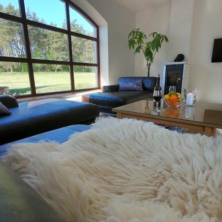 Caloroczny Domek W Lesie Puszcza Zielonka Villa Kiszkowo Exterior foto