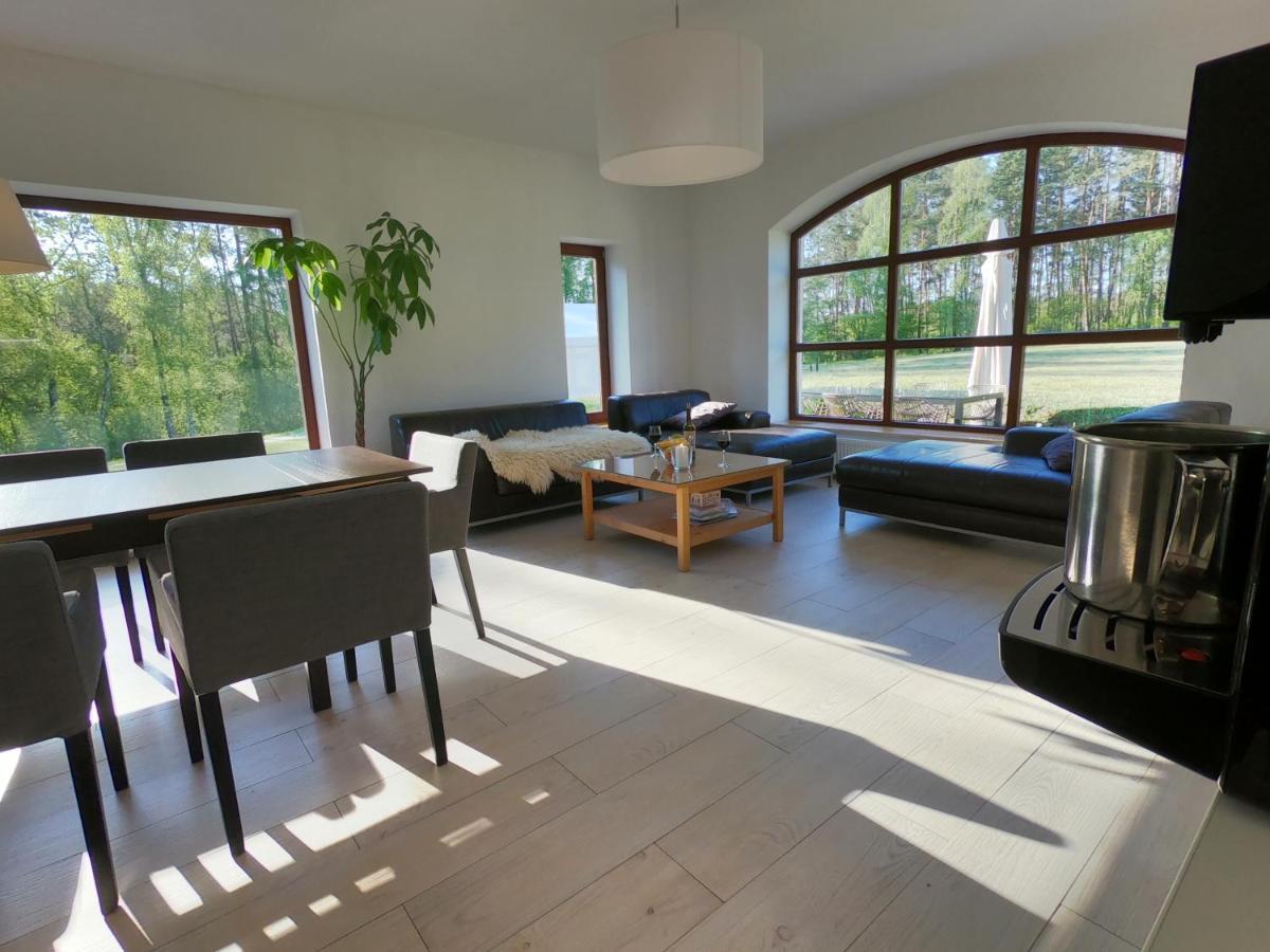 Caloroczny Domek W Lesie Puszcza Zielonka Villa Kiszkowo Exterior foto