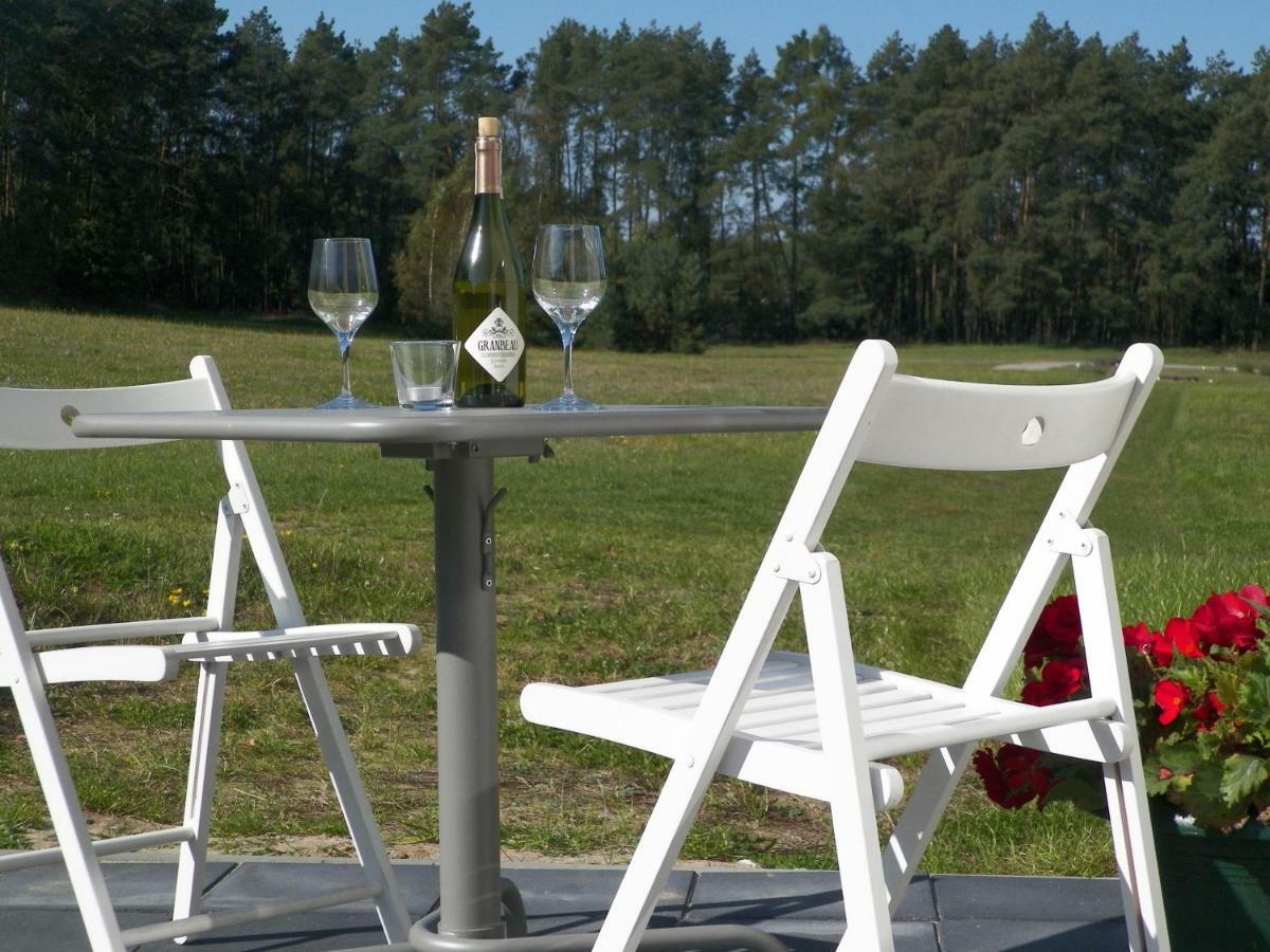 Caloroczny Domek W Lesie Puszcza Zielonka Villa Kiszkowo Exterior foto